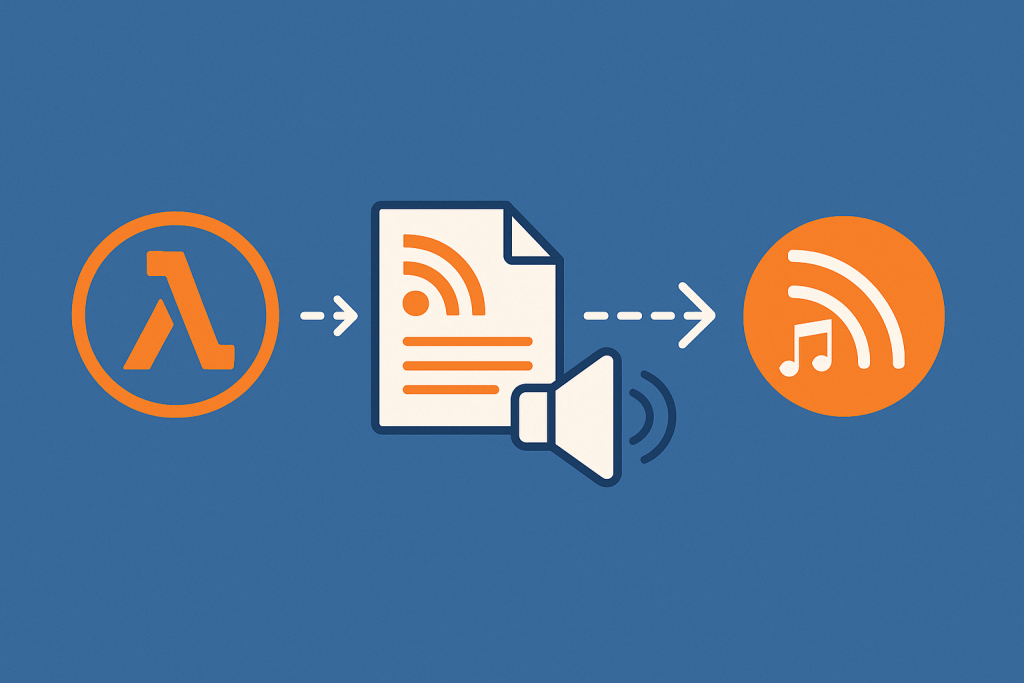 awslambda-to-podcast | Seidigitale.com feed RSS, Podcast, AWS Lambda